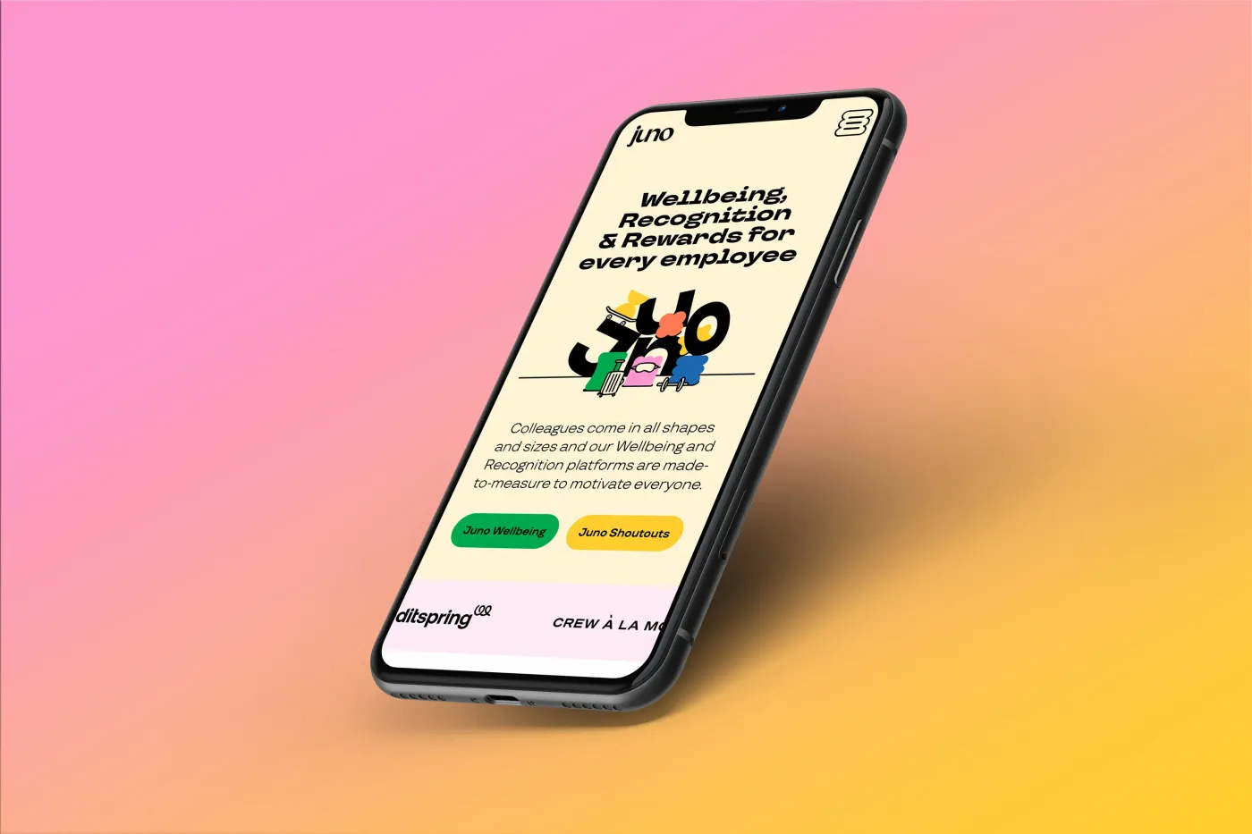 Juno employee benefits website