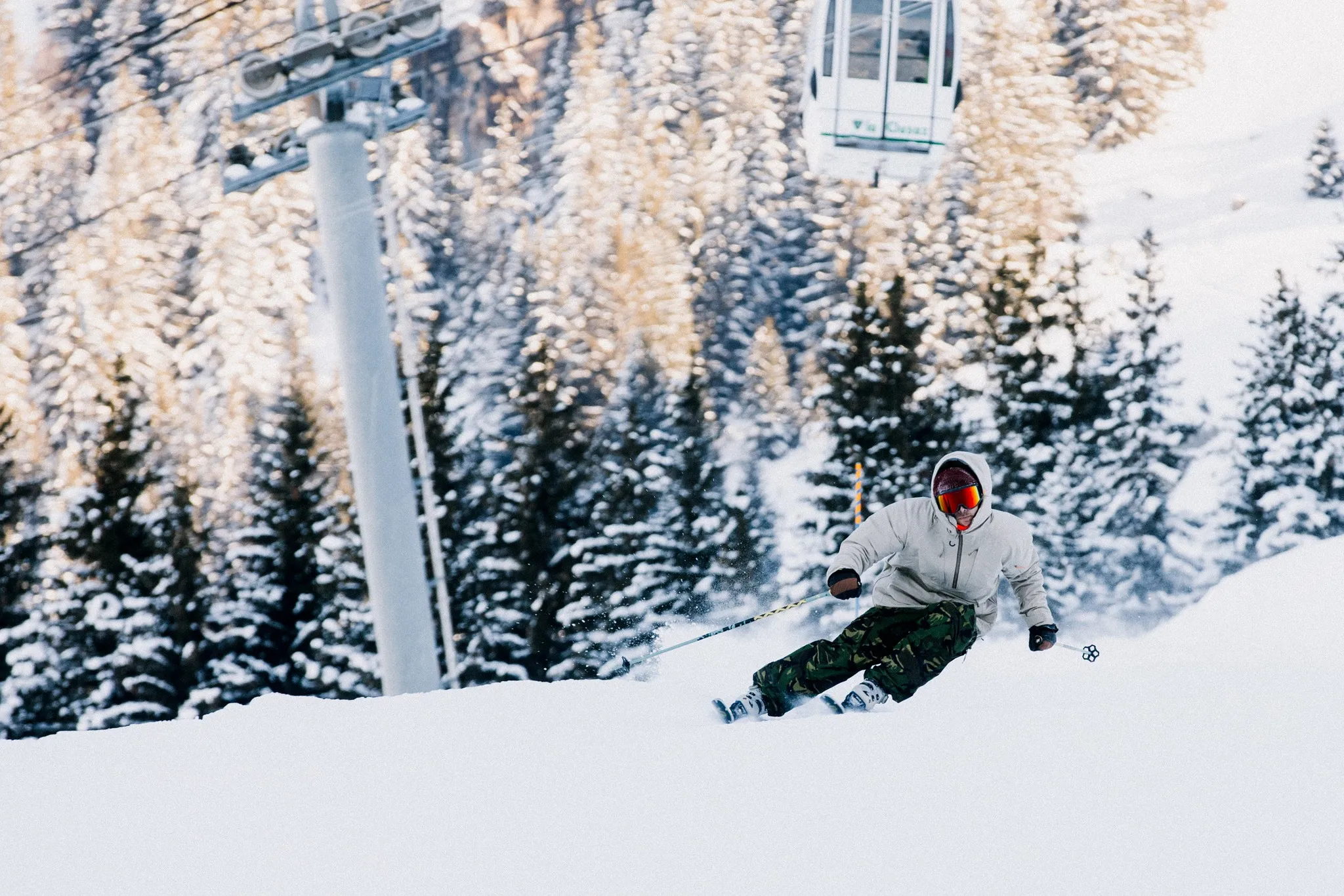 Snowsports on snow at the UK Ski Test
